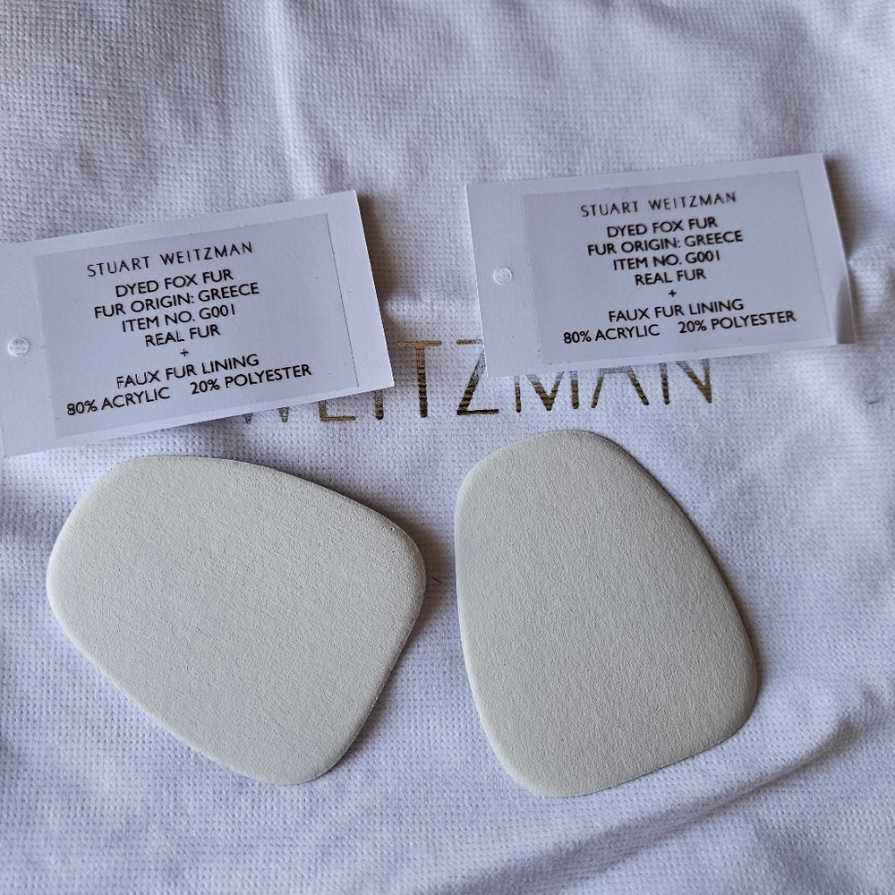 Stuart Weitzman Furgetit Fox Fur Flats Multicolor… - image 8
